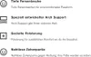 Marketing text describing product features with icons. Produktbild-Vorschau