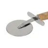 Kitchen Craft Ruota per pizza italiana con manico in legno Anteprima dell’immagine prodotto 2