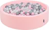 KiddyMoon suchy basen okrągły z piłeczkami 7cm 120x30 Podgląd zdjęcia produktu 1
