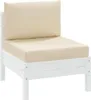 vidaXL Cuscino Pallet 2 pezzi tessuto Oxford beige Anteprima dell’immagine prodotto 3