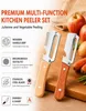 Multifunktionaler Gemüseschäler aus Edelstahl mit Produktbild-Vorschau 6
