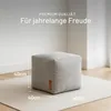 Green Bean® Indoor Sitzhocker Pouf 40x40x40cm EPS-Perlen Produktbild-Vorschau 4