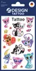 ZDesign KIDS Kinder-Tattoos "Katzen" bunt 1 Blatt à 9 Produktbild-Vorschau 1