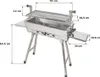Mangal Edelstahl Grill Garten Standgrill Schaschlikgrill Produktbild-Vorschau 6