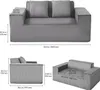 VEVOR sofa rozkładana z dwoma siedziskami (160 cm Podgląd zdjęcia produktu 8