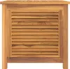 vidaXL Tuinopslag met zak, 60x50x58 cm, massief teakhout Productafbeelding-voorbeeld 3