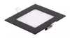 T-LED Černý vestavný LED panel hranatý 120 x 120mm 6W Barva Náhled obrázku produktu 2