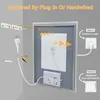 WISFOR LED zrcadlo do koupelny, 70x90 cm, nástěnné, s Náhled obrázku produktu 10