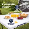 CASARIA® Bierzeltgarnitur 180 cm Klappbar Kunststoff 2x Produktbild-Vorschau 6