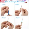 10 Stück Punch Needle Set, Stanznadel-Set 7 Größen Punch Produktbild-Vorschau 5