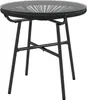 Gartentisch Boho-Stil Outdoor Beistelltisch, PE-Rattan, Produktbild-Vorschau 2