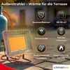 Gasheizstrahler 4,5 kW mit Piezozündung, Druckregler & Produktbild-Vorschau 4