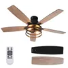 132cm Deckenventilator mit Beleuchtung und Fernbedienung, Produktbild-Vorschau 1