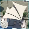 Tenda da sole protezione solare bianco tettoia giardino Anteprima dell’immagine prodotto 5