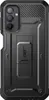The back of a black smartphone case with a built-in stand. Náhľad obrázku produktu