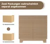 Meuble sous-vasque indépendant Merax, armoire de salle de Voir les images du produit 9