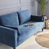 A close-up shot of a blue sofa. Anteprima dell’immagine prodotto