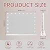VANITII Hollywoodzkie lustro do makijażu 80cm x 58cm z Podgląd zdjęcia produktu 8