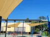 Tenda parasole in HDPE 5x5x7 color sabbia Anteprima dell’immagine prodotto 3