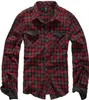 Brandit - Duncan Checked Flanell Hemd rot - 4XL Produktbild-Vorschau 7