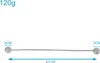Intirilife Raffhalter Gardinenklammer 2-teiliges Set 40 x 3 Produktbild-Vorschau 2