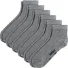 Erwin Müller Herren-Kurzsocken 6 Paar grau 43 - 46 Produktbild-Vorschau 1