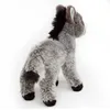 A plush toy donkey standing on a white background. Produktbild-Vorschau