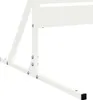 vidaXL Sichtschutz Weiß 100 x 50 x 180 cm Stahl Produktbild-Vorschau 7