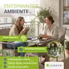 Juskys Polyrattan Gartentisch Yoro eckig - wetterfest 80x80 Produktbild-Vorschau 3