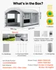 SucceBuy Nadmuchiwana kabina lakiernicza 6x3x2,5 m Podgląd zdjęcia produktu 7