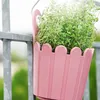 Blumentopf, Fässchen, Landhaus-Stil, Ø 15,5 cm, Farbe:rosa Produktbild-Vorschau 4
