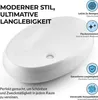Paulas Bad Keramik Aufsatzwaschbecken Waschschale Produktbild-Vorschau 2