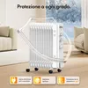 VonHaus Radiatore a Olio Elettrico 11 Elementi, Stufa ad Anteprima dell’immagine prodotto 4