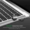 A close-up of USB adapters plugged into a laptop keyboard. Produktbild-Vorschau