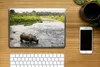 MuchoWow® Laptop Aufkleber Sticker Cover Nashorn im Wasser Produktbild-Vorschau 2