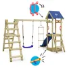 Spielturm Wickey TinyLoft mit Schaukel und Kletteranbau in Produktbild-Vorschau 2