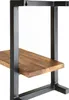 Półka ścienna Kobolo wisząca półka metalowa półka stojak na Podgląd zdjęcia produktu 7