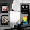 A close-up view of a white gaming chair with various feature callouts. Anteprima dell’immagine prodotto