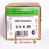 Spanplattenschrauben mit Senkkopf 3,5 x 30 - 1000 Stk., Produktbild-Vorschau 2