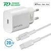 4Smarts Schnelllade-Set 20W mit 1,5m Lightning Kabel f. Anteprima dell’immagine prodotto 5