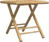 vidaXL Tuintafel, inklapbaar, 45x45x45 cm, bamboe Productafbeelding-voorbeeld 1