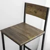 SoBuy 3 pezzi tavolo da bar con sedie set da bar tavolo da Anteprima dell’immagine prodotto 6