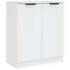 The Living Store Sideboards 2 Stk. Weiß 60x30x70 cm Produktbild-Vorschau 3