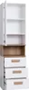 A tall, narrow cabinet with shelves and drawers, shown against a white background. Produktbild-Vorschau