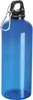 Sporttrinkflasche mit Karabinerhaken / 600ml / Farbe: blau Produktbild-Vorschau 1