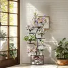 Porta piante in metallo a 7 livelli – scaffale per fiori e Anteprima dell’immagine prodotto 11
