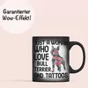Trendation - Bullterrier Besitzerin Geschenk Farbwechsel Produktbild-Vorschau 3