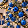 Weihnachtskugeln Blau 100 Stück, Christbaumkugeln Produktbild-Vorschau 5