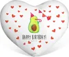 Mr. & Mrs. Panda Sofakissen Avocado Geburtstag - Weiß - Produktbild-Vorschau 1
