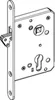 A black and white line drawing of a lock mechanism. Produktbild-Vorschau